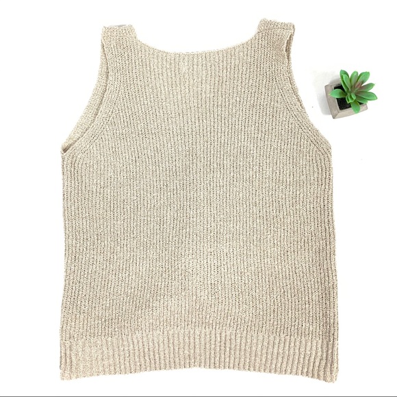 Fate Twisted Knit Sweater Tank size S - Picture 5 of 5